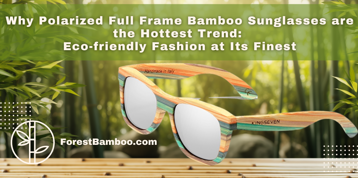 Why Polarized Full Frame Bamboo Sunglasses are the Hottest Trend: Eco-friendly Fashion at Its Finest