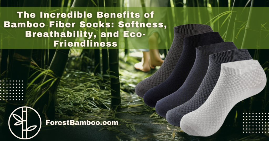 The Incredible Benefits of Bamboo Fiber Socks: Softness, Breathability, and Eco-Friendliness