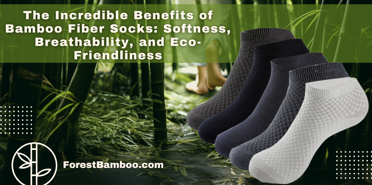 The Incredible Benefits of Bamboo Fiber Socks: Softness, Breathability, and Eco-Friendliness